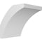 Ekena Millwork 3 1/2-in. W x 44-in. D x 44-in. H Thorton Architectural Grade PVC Knee Brace BRCP035X44X44THR - alternate 1